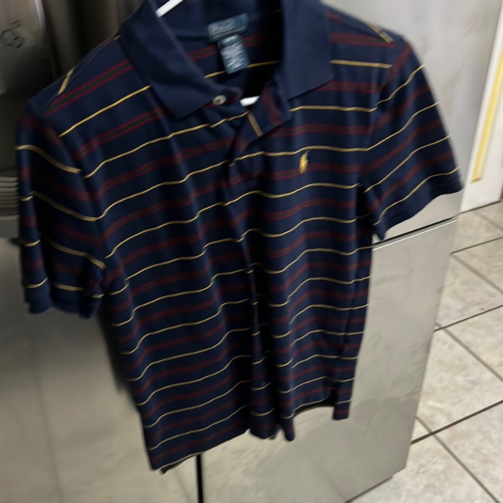 Boys polo shirt size L(14-16)